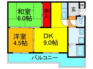 サンライズ成田の物件間取画像